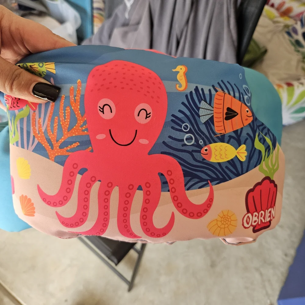 Colorful Octopus Pool Float - Picture 2 of 4